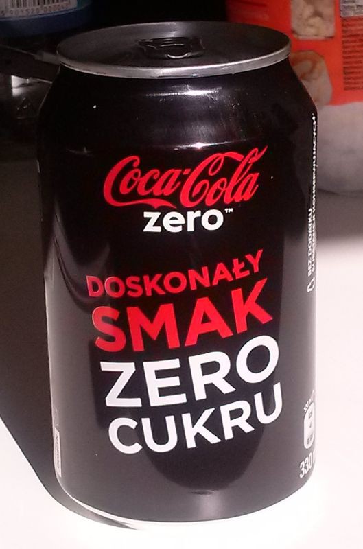ile ma kalorii Coca-Cola zero
