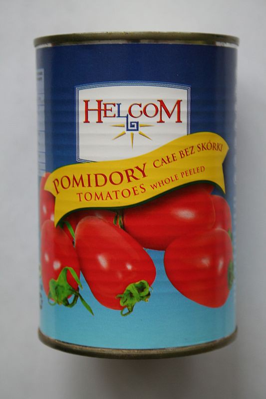 ile ma kalorii Pomidory całe bez skórki