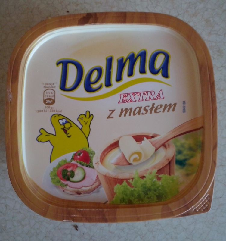 ile ma kalorii Delma EXTRA z masłem
